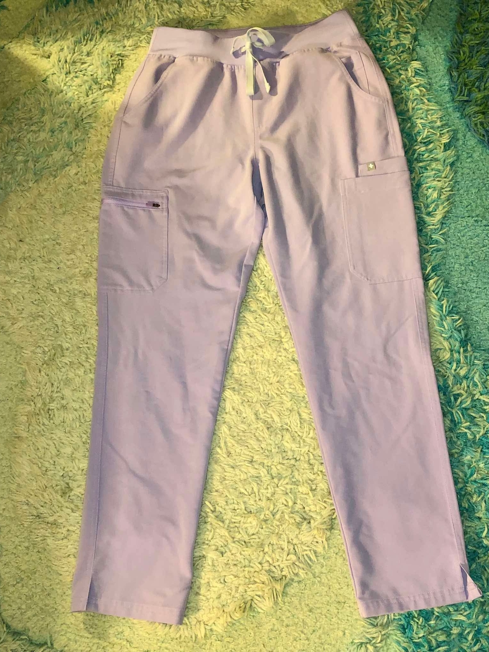 FIGS Women's Yola High-Rise Slim Scrub Pants Size M